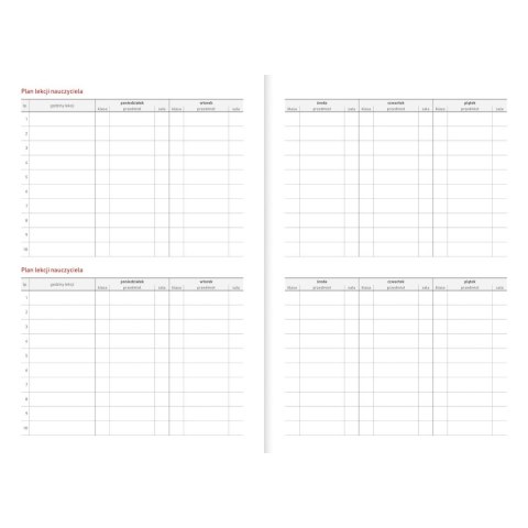 Kalendarz biurkowy CZARNY VIVELLA B5 B5 Wydawnictwo Wokół Nas (A5TO66B-)