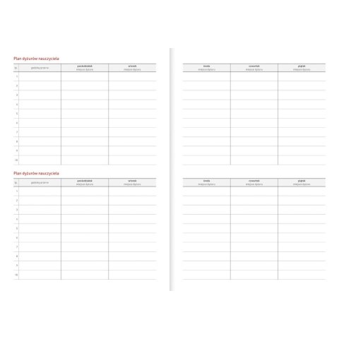 Kalendarz biurkowy CZARNY VIVELLA B5 B5 Wydawnictwo Wokół Nas (A5TO66B-)