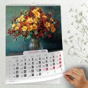 Kalendarz ścienny 16 stron wieloplanszowy A3 Press (Bukiety)