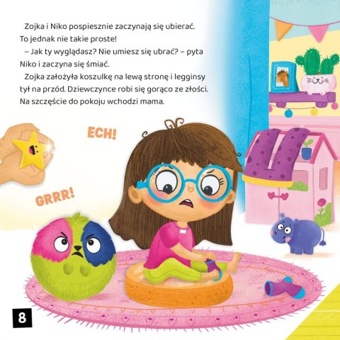 Książeczka edukacyjna Zojka i Zu. Koktajl uczuć Demart Książeczka edukacyjna Zojka i Zu. Koktajl uczuć Demart