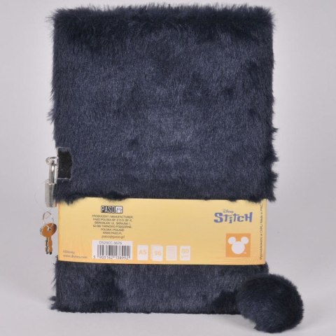Pamiętnik pluszowy Stitch A5 Paso (DS25CC-3676) Pamiętnik pluszowy Stitch A5 Paso (DS25CC-3676)