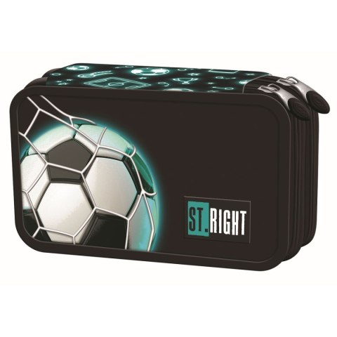 Piórnik NEON FOOTBALL pc-05 St.Right (z wyposażnieniem) Piórnik NEON FOOTBALL pc-05 St.Right (z wyposażnieniem)