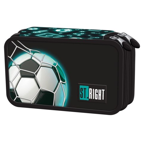 Piórnik NEON FOOTBALL pc-05 St.Right (z wyposażnieniem) Piórnik NEON FOOTBALL pc-05 St.Right (z wyposażnieniem)