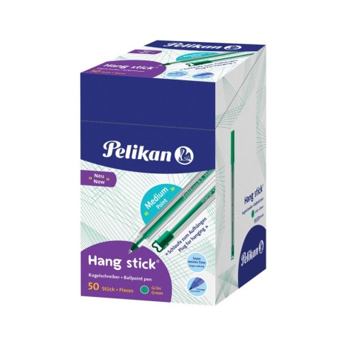 Długopis Hang Stick K86 zielony 1,0mm Pelikan (400197417) Długopis Hang Stick K86 zielony 1,0mm Pelikan (400197417)
