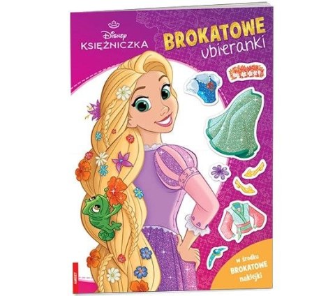 Książeczka edukacyjna Disney Księżniczka. Brokatowe Ubieranki Ameet (SDLB 9107) Książeczka edukacyjna Disney Księżniczka. Brokatowe Ubieranki Ameet (SDLB 9107)