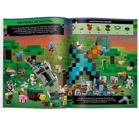 Książka dla dzieci LEGO® Minecraft®. Wyprawa po netherytowy miecz Ameet (MSF 5201) Książka dla dzieci LEGO® Minecraft®. Wyprawa po netherytowy miecz Ameet (MSF 5201)