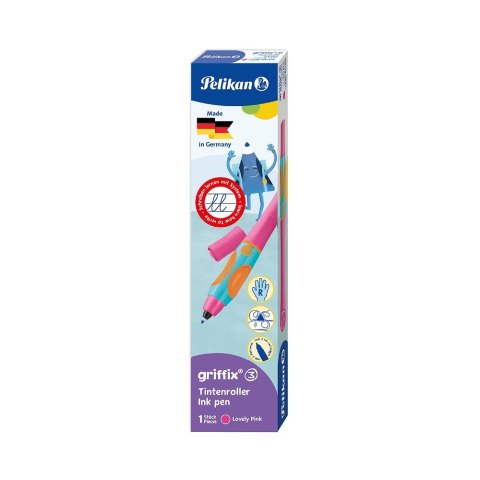 Pióro kulkowe Dla Praworęcznych Griffix lovely pink Pelikan (400191573) Pióro kulkowe Dla Praworęcznych Griffix lovely pink Pelikan (400191573)