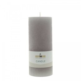 Świeca pieńkowa 6,3X15cm w kolorze Grey śr. 60mm Pavoncella (8720935401230)
