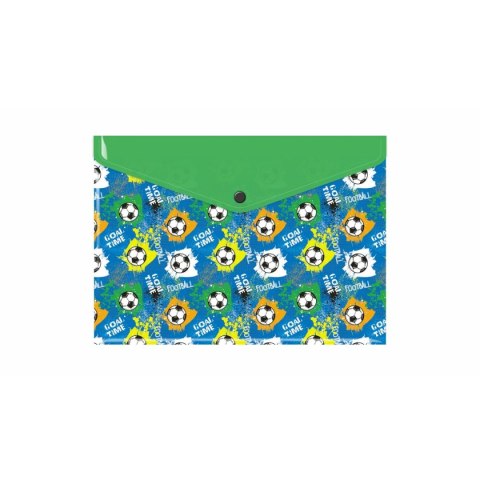 Teczka plastikowa FOOTBALL A4 mix Biurfol (TKN-A4-34)