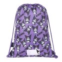 Worek na buty KUROMI violet St.Majewski