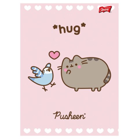 Zeszyt Pusheen A5 60k. krata Unipap