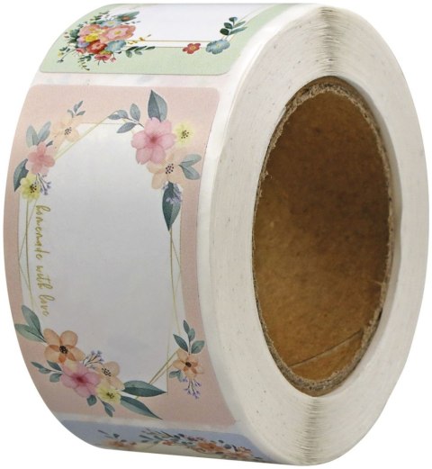 Etykieta samoprzylepna Craft-Fun Series na rolce, 4 kolory mix [mm:] 50x30 Titanum (25YQ-006)