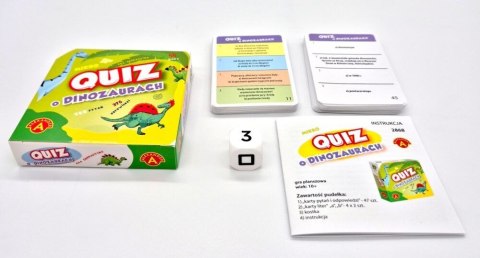 Gra edukacyjna QUIZ O DINOZAURACH Alexander Gra edukacyjna QUIZ O DINOZAURACH Alexander