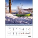 Kalendarz ścienny WARMIA I MAZURY WIELOPLANSZOWY 320mm x 855mm Jotan (WP 122)