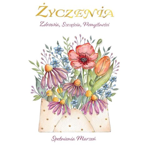Kartka składana KARNET B6 KOPERTA Z KWIATAMI B6 Henry (5905701484041) Kartka składana KARNET B6 KOPERTA Z KWIATAMI B6 Henry (5905701484041)