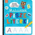 Książka dla dzieci Maluszek pisze literki. Posłuchaj wierszyków i przyklej naklejki Książka dla dzieci Maluszek pisze literki. Posłuchaj wierszyków i przyklej naklejki