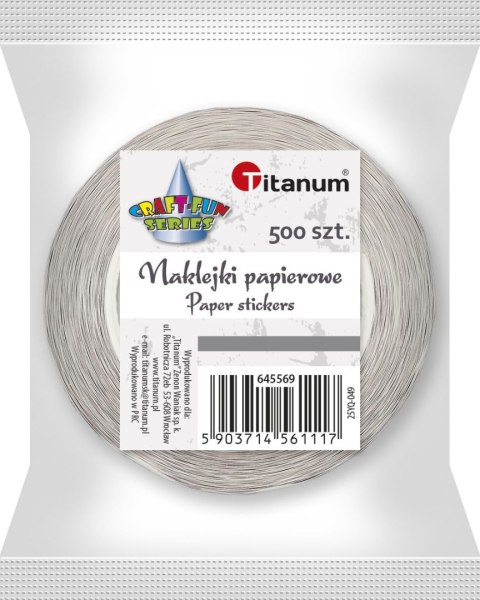 Naklejka (nalepka) Craft-Fun Series Zwierzęta zagrodowe 1 Naklejki na rolce Titanum (25YQ-049)