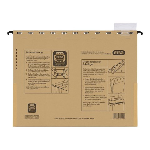 Skoroszyt Vertic1 A4 beżowa Elba (100552061)