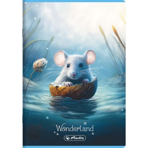 Zeszyt Wonderland A5 32k. 70g linia podwójna kolorowa Herlitz (400196831) Zeszyt Wonderland A5 32k. 70g linia podwójna kolorowa Herlitz (400196831)