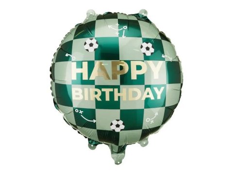 Balon foliowy Happy Birthday piłki 18cal Partydeco (FB296) Balon foliowy Happy Birthday piłki 18cal Partydeco (FB296)