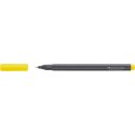 Cienkopis Grip Finepen 0,4 jasno żółty 0,4mm 1kol. Faber Castell (FC151606)