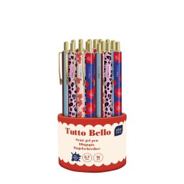 Długopis żelowy TUTTO BELLO metalowy niebieski 0,7mm Interdruk (żelowy)