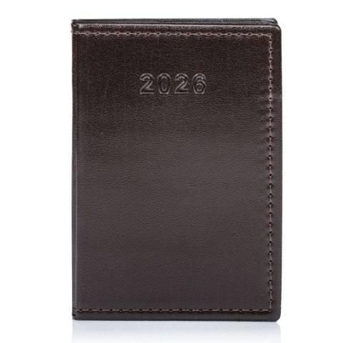 Kalendarz książkowy (terminarz) kieszonkowy A7 Press (tygodniowy)