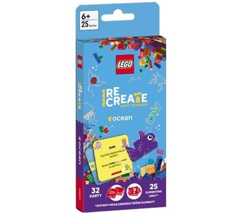 Książeczka edukacyjna LEGO® Recreate. Karty Wyzwań. Ocean Ameet (ACP 6605) Książeczka edukacyjna LEGO® Recreate. Karty Wyzwań. Ocean Ameet (ACP 6605)
