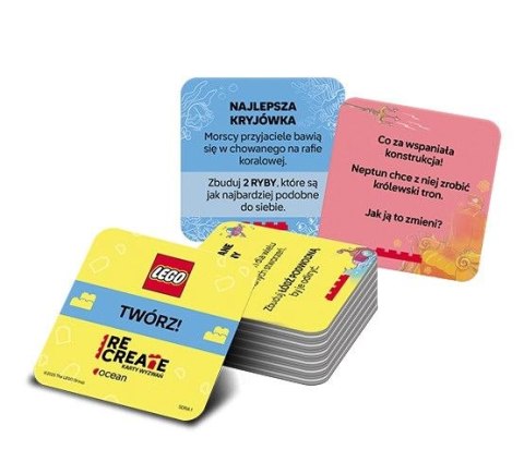 Książeczka edukacyjna LEGO® Recreate. Karty Wyzwań. Ocean Ameet (ACP 6605) Książeczka edukacyjna LEGO® Recreate. Karty Wyzwań. Ocean Ameet (ACP 6605)