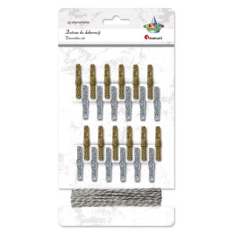 Ozdoba drewniana Craft-Fun Series klamerki Titanum (4649-1)