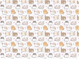 Podkład na biurko KITTENS mix PVC PCW Biurfol (PSN-A4-35)