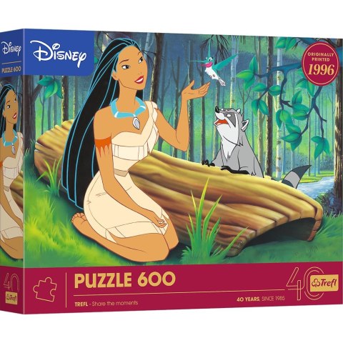 Puzzle Pocahontas 40-lecie Trefl 600 el. Trefl (37605)