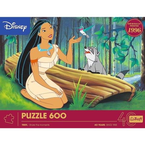 Puzzle Pocahontas 40-lecie Trefl 600 el. Trefl (37605)
