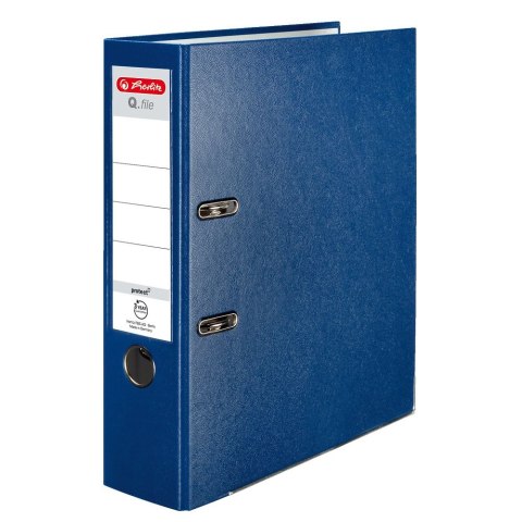 Segregator dźwigniowy Q. file Standard 0011167418 A4 80mm niebieski Herlitz (300003084) Segregator dźwigniowy Q. file Standard 0011167418 A4 80mm niebieski Herlitz (300003084)