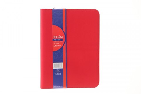 Teczka ofertowa na suwak A4 609 czerwona A4 kolor: czerwony 1 kieszeni Antra (5904210087637)