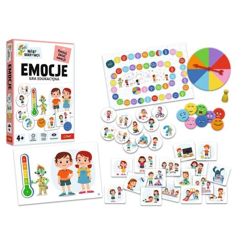 Gra edukacyjna Trefliki Mały odkrywca Gra emocja Trefl (02804) Gra edukacyjna Trefliki Mały odkrywca Gra emocja Trefl (02804)