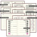 Kalendarz książkowy (terminarz) kieszonkowy A7 Press (tygodniowy)
