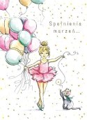Kartka składana B6 Baletnica B6 Henry (5907465668378)