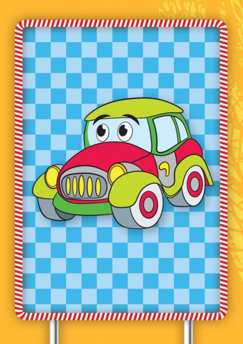 Kolorowanka Superauta 3D