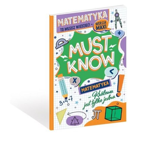 Książeczka edukacyjna Książka A4 MUST KNOW matamatyka Henry (9788396980953)