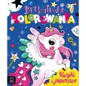 Książka dla dzieci Kucyki i jednorożce Brokatowa. Książka dla dzieci Kucyki i jednorożce Brokatowa.