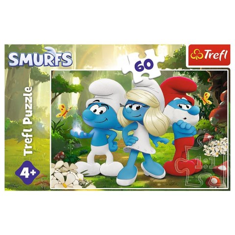 Puzzle Smerfy 60 el. Trefl (17401)