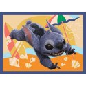 Puzzle Stitch Wakacje na Hawajach 4w1 el. Trefl (34666)