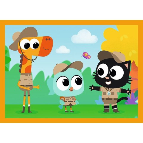 Puzzle Planeta Milo 4w1 el. Trefl (34654) Puzzle Planeta Milo 4w1 el. Trefl (34654)