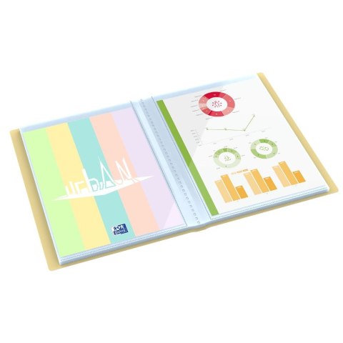 Teczka ofertowa Urban pastel A4 kolor: mix 40 kieszeni Oxford (400187645) Teczka ofertowa Urban pastel A4 kolor: mix 40 kieszeni Oxford (400187645)