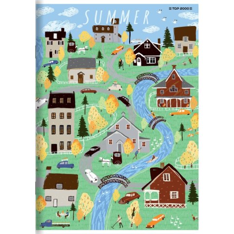 Zeszyt megamix A5 32k. 70g linia Top 2000 (400168847)