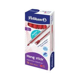 Długopis Hang Stick K86 czerwony 1,0mm Pelikan (400197416)