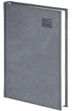 Kalendarz książkowy (terminarz) 400 STRON SREBRNY ALUMINIUM STANDARD A4 Wokół Nas (237 A4DB)