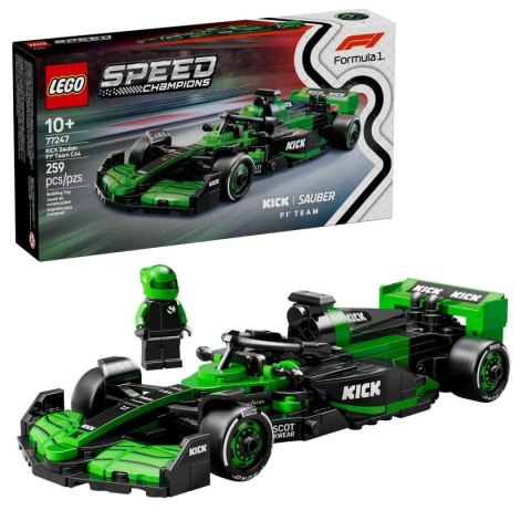 Klocki konstrukcyjne Speed Champions Bolid F1® KICK Sauber Team C44 Lego (77247) Klocki konstrukcyjne Speed Champions Bolid F1® KICK Sauber Team C44 Lego (77247)