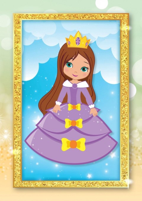 Kolorowanka Superksiężniczki 3D